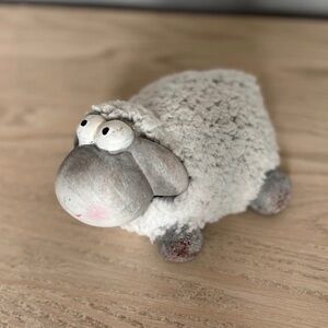 Cute Rustic Sheep Figurine